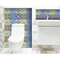 Homeroots 4 x 4 in. Lima Multi Blue Mosaic Peel & Stick Tiles 400310 - alternate 3